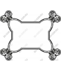  Elegant vintage decorative frame