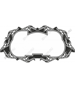  Изысканная декоративная рамка
