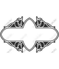  Elegant frame-rose
