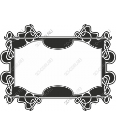  Elegant decorative frame
