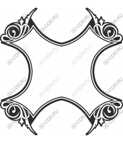  Elegant decorative frame