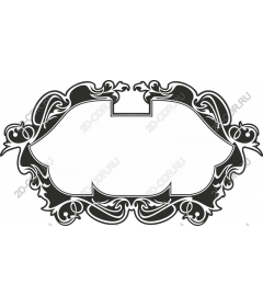  Изысканная винтажная рамка