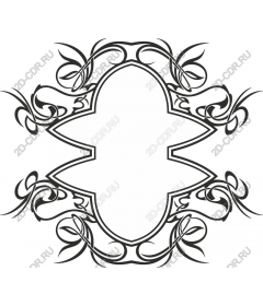 Elegant decorative frame