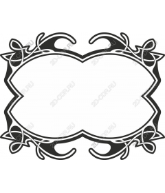  Elegant decorative vintage frame