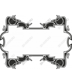  Elegant decorative frame