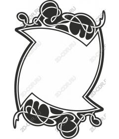  Elegant decorative frame