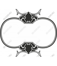  Elegant decorative frame