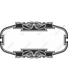 Elegant vintage frame