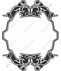  Elegant decorative frame
