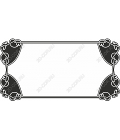 Elegant vintage frame