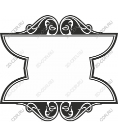  Elegant decorative frame