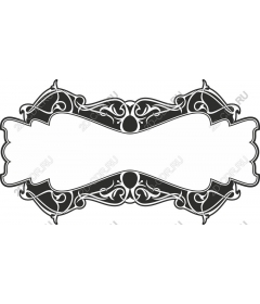 Exquisite vintage frame