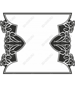  Elegant floral frame