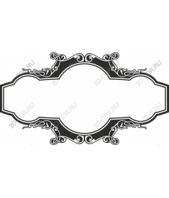 Exquisite decorative frame