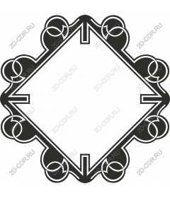  Elegant decorative frame