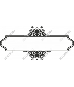  Elegant decorative frame