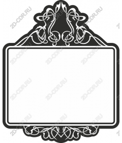  Elegant decorative frame for creativity