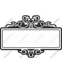  Elegant decorative frame