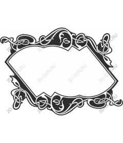  Elegant decorative frame