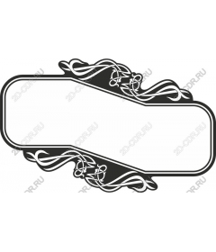  Elegant decorative frame