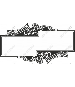  Elegant decorative frame and