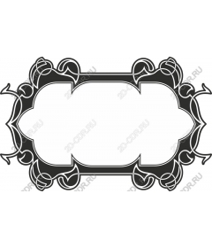  Elegant decorative frame