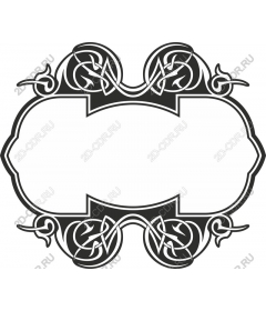  Celtic frame, ornamental border