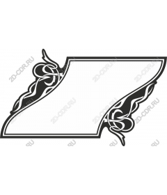  Elegant decorative frame