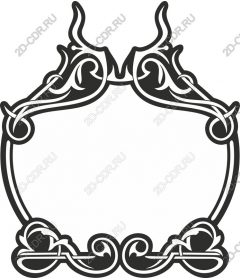  Elegant decorative frame