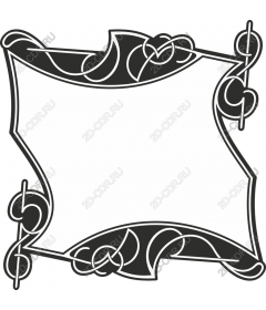  Decorative vintage frame