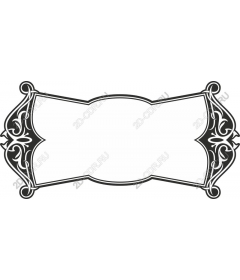 Frame "Ornamental elegance"