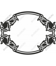 Exquisite decorative frame