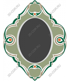  Elegant decorative frame and
