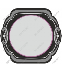  Decorative frame in vintage style