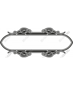  Elegant decorative frame banner