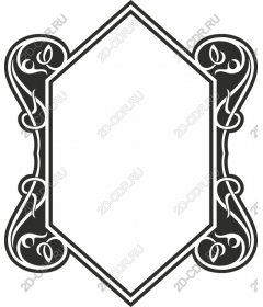 Exquisite vintage frame