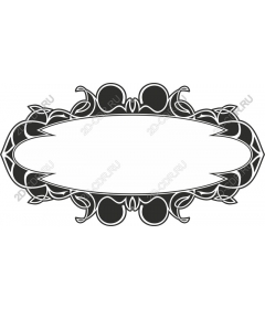  Elegant vintage decorative frame