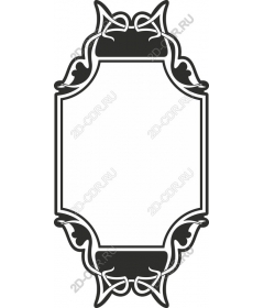 Elegant vintage frame