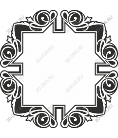  Elegant decorative frame