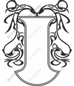  Decorative letter J