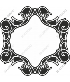  Elegant decorative frame