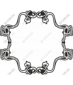  Elegant decorative frame