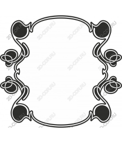  Elegant decorative frame