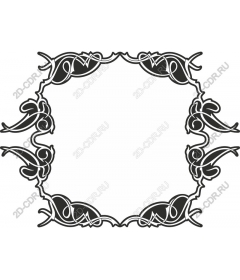  Elegant decorative frame