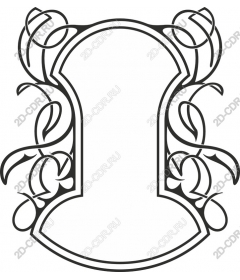  Elegant decorative frame