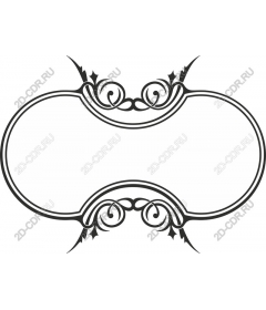  Elegant decorative frame