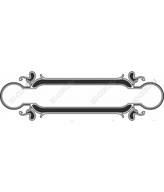 Elegant vintage frame