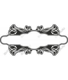  Elegant decorative frame clipart