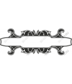  Винтажная декоративная рамка