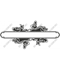  Elegant decorative frame
